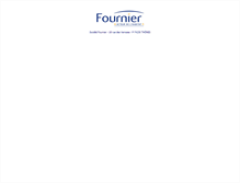 Tablet Screenshot of fournier-habitat.com